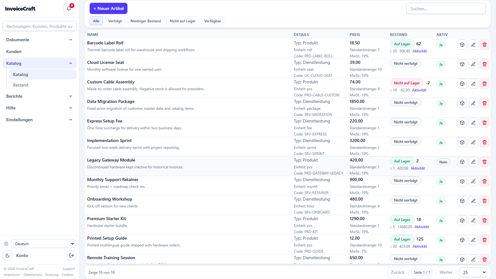 Katalogseite